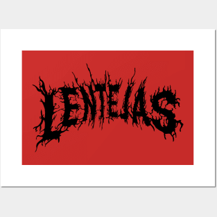 lentejas black Posters and Art